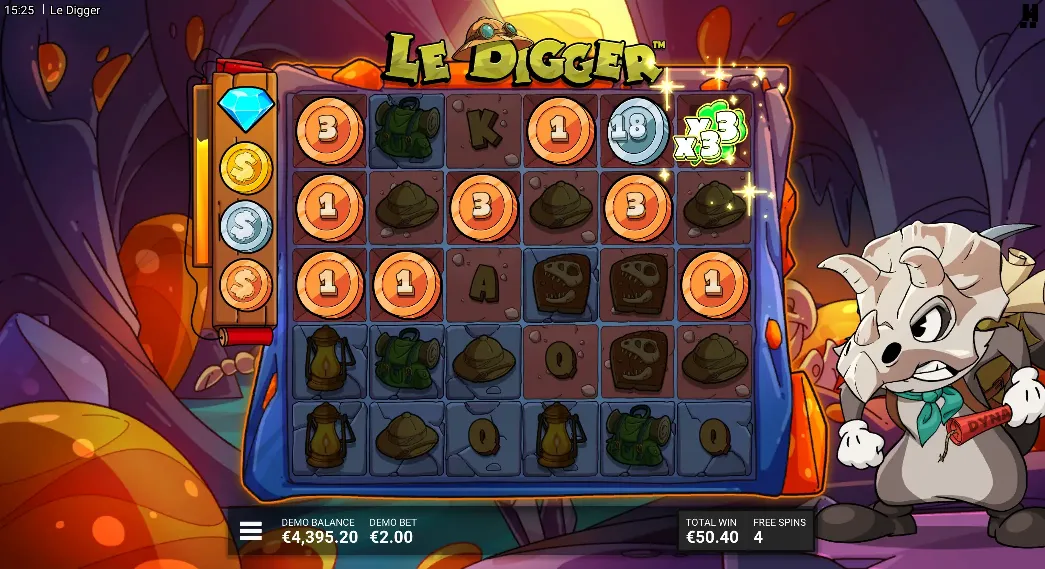 Le Digger Golden Reveal